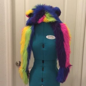 Spirithoods Rainbow Bear hood